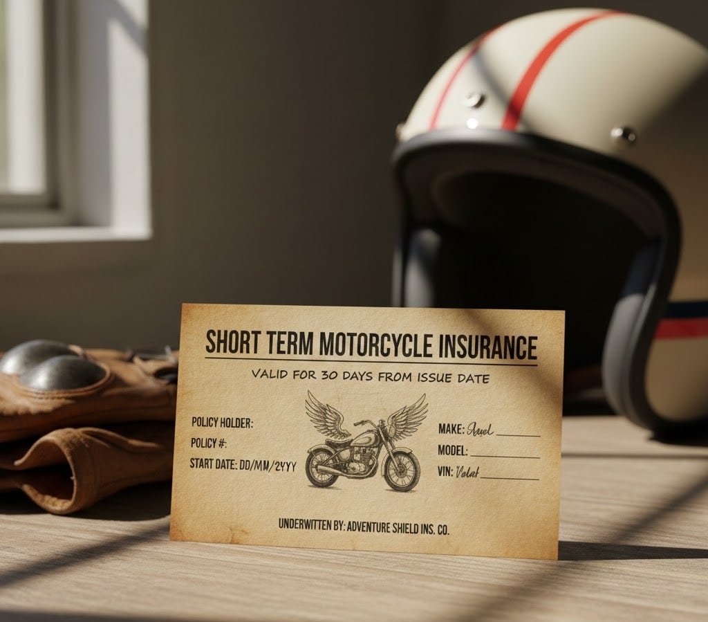 short term motorcycle insurance