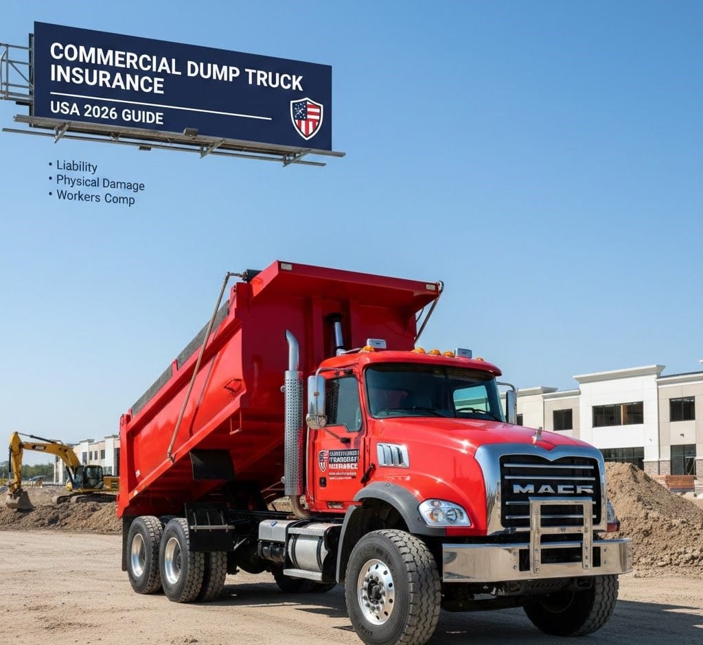 Commercial Dump Truck Insurance in the USA (2026 Guide)